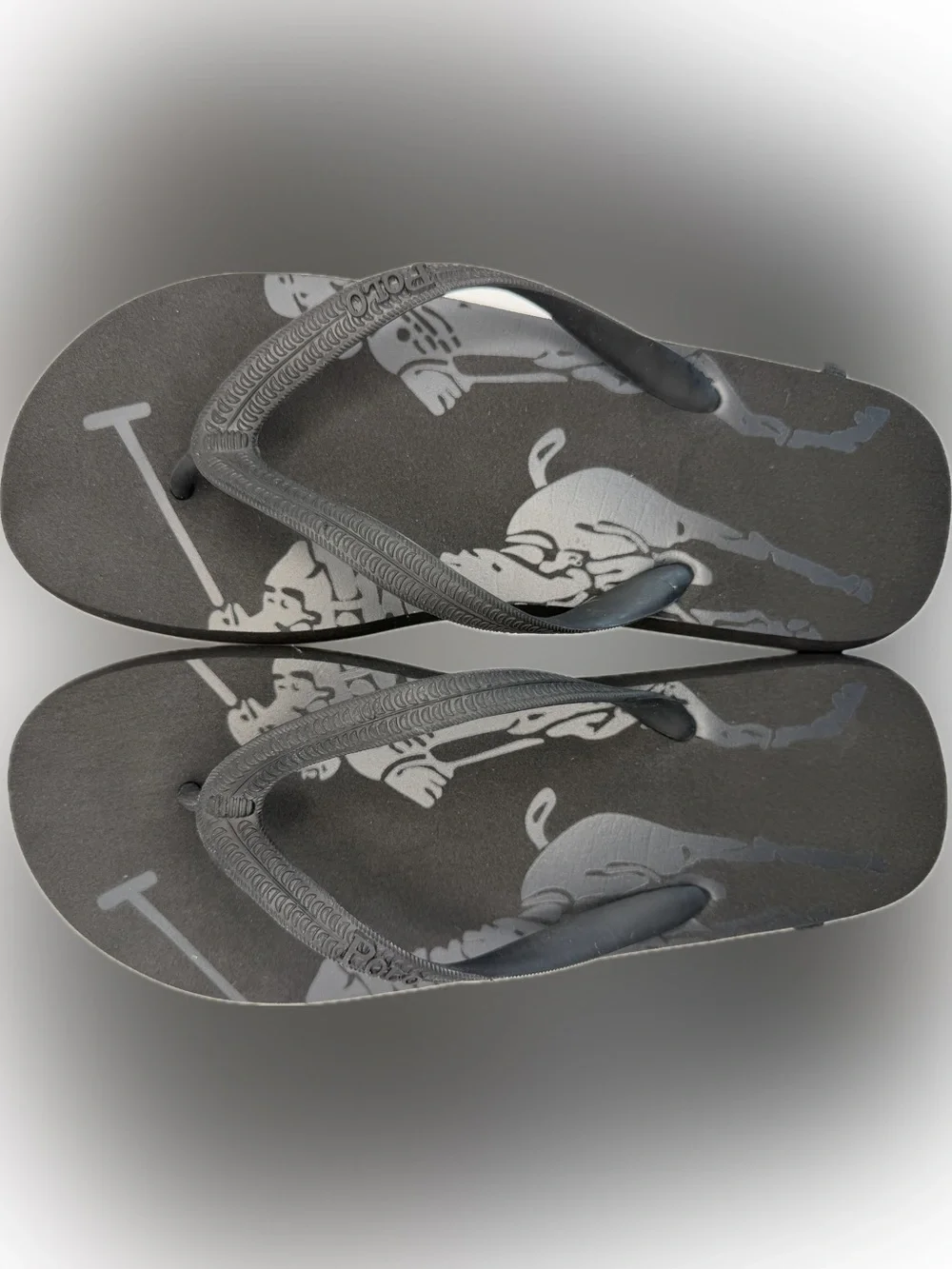 Polo Sport by Ralph Lauren Collins Flip Flop - Black - NIB Size 11, MSRP $40